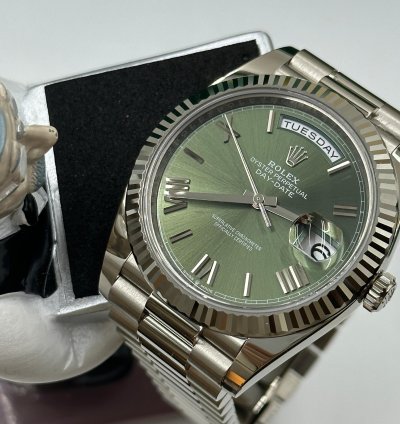 Rolex Day-date 40 Green Roman