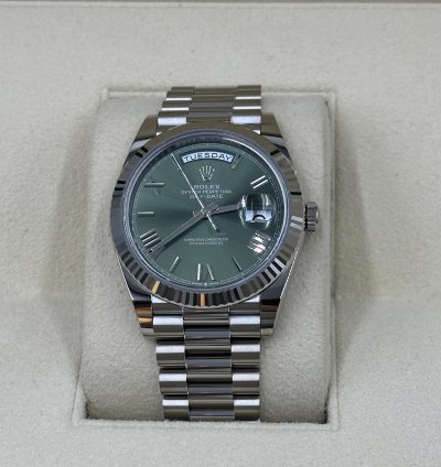 Rolex Day-date 40 Green Roman