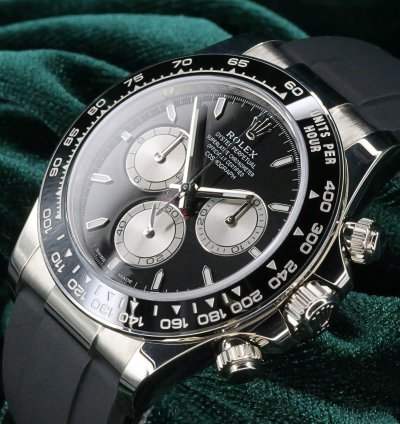 Rolex Daytona Full Set Mint Daytona Baby Lemans 40mm Black Dial White Gold 126519ln-0002