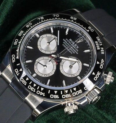 Rolex Daytona Full Set Mint Daytona Baby Lemans 40mm Black Dial White Gold 126519ln-0002