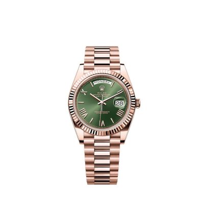 Rolex Day-date 40 Green Roman President 228235-0025 Unworn 2024