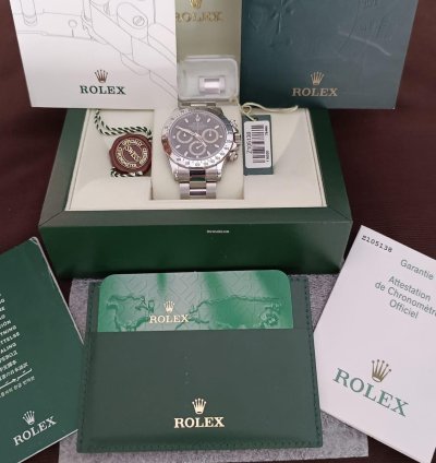 Rolex Daytona Full Set Quasi Mai Indossato
