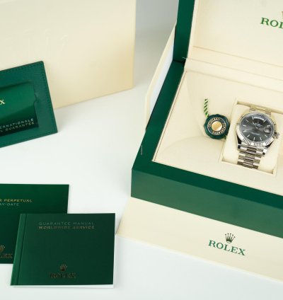 Rolex Day-date 40 Grey Dial