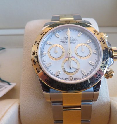 Rolex Daytona Full Set Unworn Complete With Box And Papers