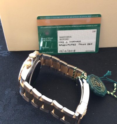 Rolex Daytona Full Set Unworn Complete With Box And Papers