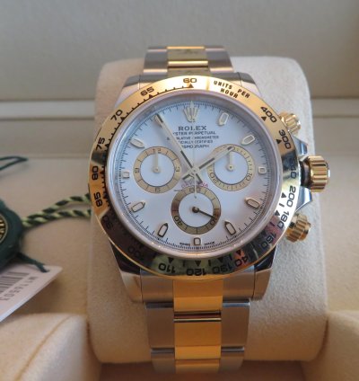 Rolex Daytona Full Set Unworn Complete With Box And Papers