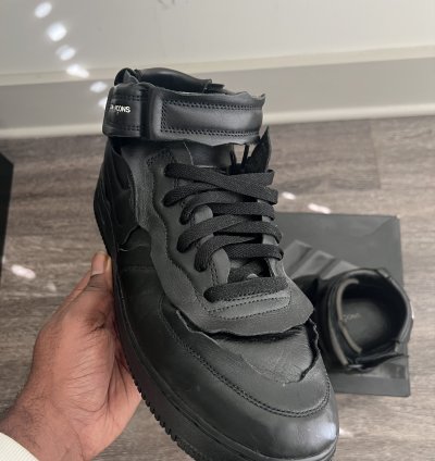 Cdg Air Force 1 black