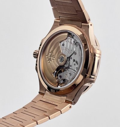 Patek Philippe Nautilus 7118 1r-010 Ladies Rose Gold Champagne Golden Dial 2022