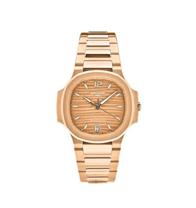 Patek Philippe Nautilus 7118 1r-010 Tiffany And Co Ladies Rose Gold Date 2022