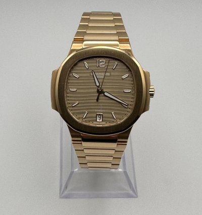 Patek Philippe Nautilus 7118 1r-010 Tiffany And Co Ladies Rose Gold Date 2022