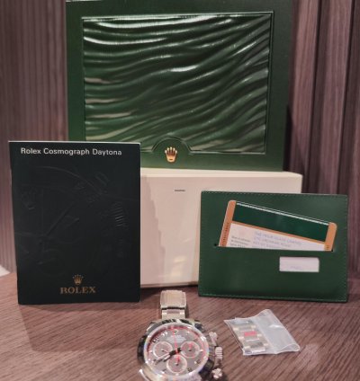 Rolex Daytona Full Set With Box Certificate And Extra Links