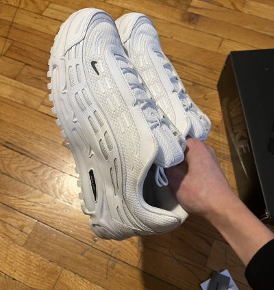 Cdg Nike Air Max Tl 2 5 Comme Des Garcons Homme White Sz 11