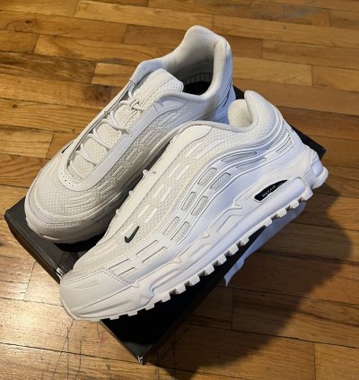 Cdg Nike Air Max Tl 2 5 Comme Des Garcons Homme White Sz 11