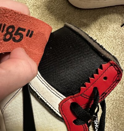 Chicago Jordan 1 Off-white