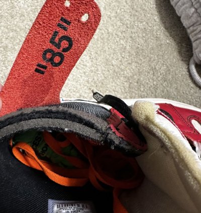 Chicago Jordan 1 Off-white