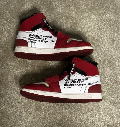 Chicago Jordan 1 Off-white