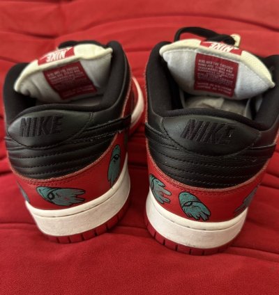Chrome Hearts Nike Matty Boy Hand Drawn Lowtop Dunk Sneakers