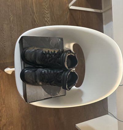 Comme Des Gar Ons Air Force 1 Mid Triple Black