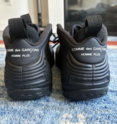 Comme Des Gar Ons Homme Plus Nike Air Foamposite - Black