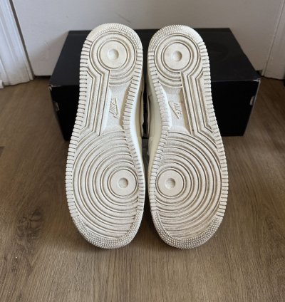 Comme Des Gar Ons Nike Air Force 1 Mid White