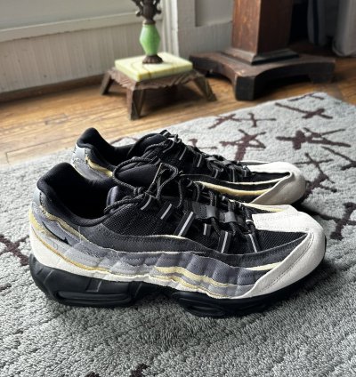 Comme Des Gar Ons Nike Air Max 95 Grey