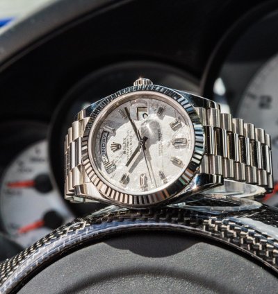 Rolex Day-date 40 Meteorite Dial