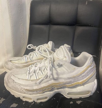 Comme Des Gar Ons Nike Air Max 95 White Gray Us 9 27cm