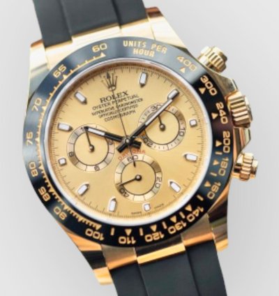 Rolex Daytona Gold Dial Unworn Full Set 116518ln