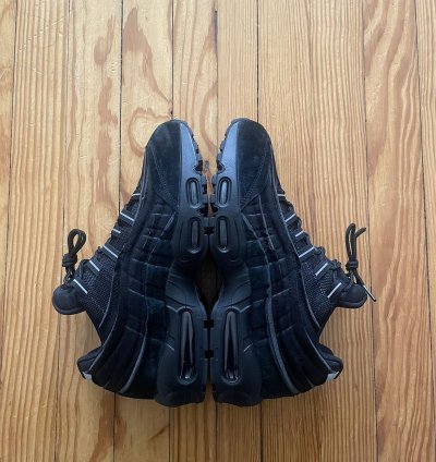 Comme Des Gar Ons Nike Airmax 95 Black
