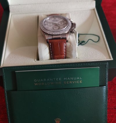 Rolex Daytona Gold Diamond Watch