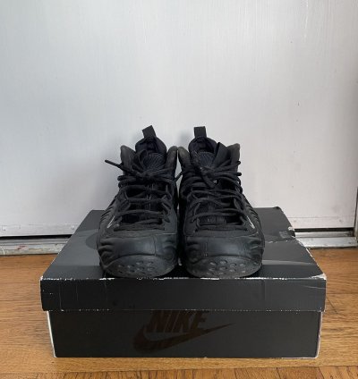 Comme Des Gar Ons Nike Foamposite Black