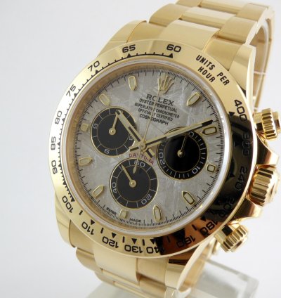Rolex Daytona Gold Meteorite Dial