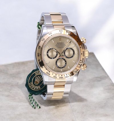 Rolex Daytona Gold Steel - Champagne Dial Unworn 2025