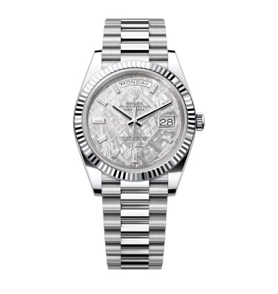 Rolex Day-date 40 Meteorite Set With Diamonds 228236 Unworn Full Set