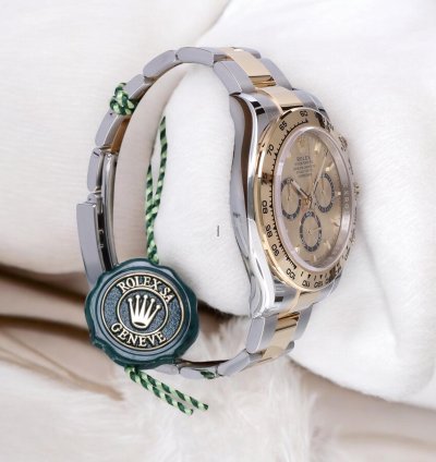 Rolex Daytona Gold Steel - Champagne Dial Unworn 2025