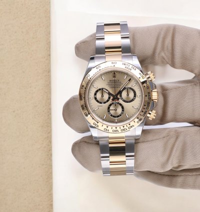 Rolex Daytona Gold Steel - Champagne Dial Unworn 2025