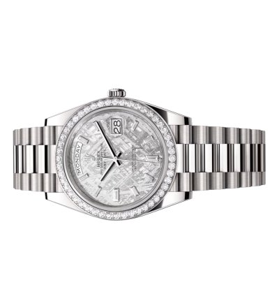 Rolex Day-date 40 Meteorite Set With Diamonds 228349rbr Unworn Full Set