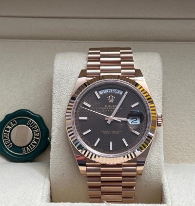 Rolex Day-date 40 Mint As New Condution Full Set Factory Warranty