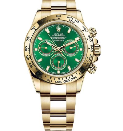 Rolex Daytona Green Dial - New 2021 - Full Factory Stickers
