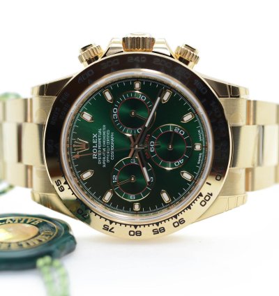 Rolex Daytona Green Dial - New 2021 - Full Factory Stickers