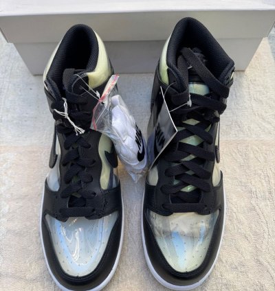 Comme Des Garcons Homme Plus Nike Dunk High Clear Fw17 Pvc