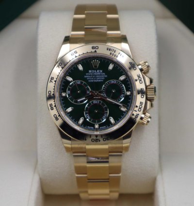 Rolex Daytona Green Dial - New 2021 - Full Factory Stickers