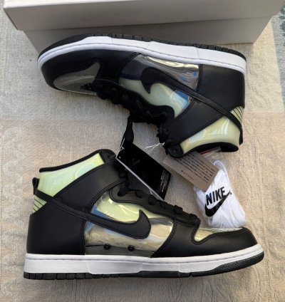 Comme Des Garcons Homme Plus Nike Dunk High Clear Fw17 Pvc