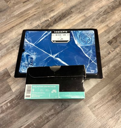 Concepts Dunk Low Sb Green Lobster Special Box