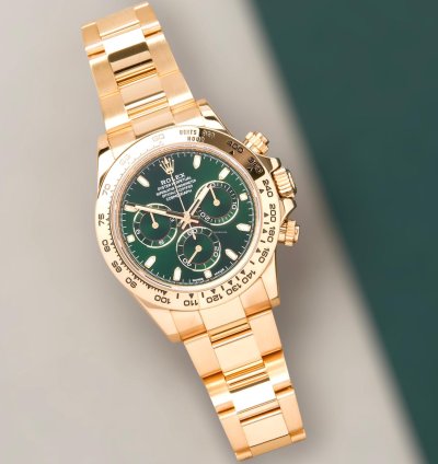 Rolex Daytona Green Dial Full Set Unworn 116508