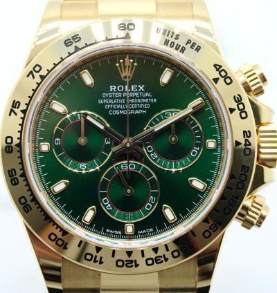 Rolex Daytona Green Dial John Mayer - Unworn December 2021
