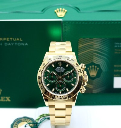 Rolex Daytona Green Dial John Mayer - Unworn December 2021