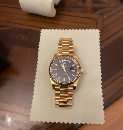 Rolex Day-date 40 Mit Baguette Diamanten