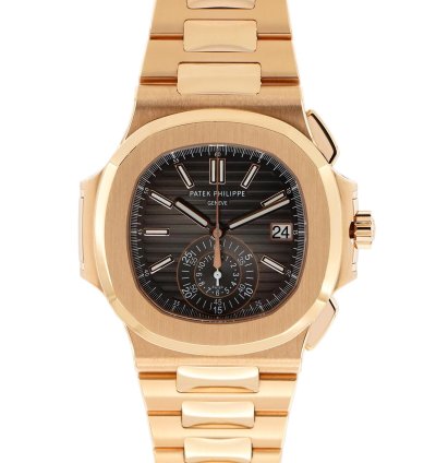Patek Philippe Nautilus Chrono Rose Gold Ref 5980 1r-001