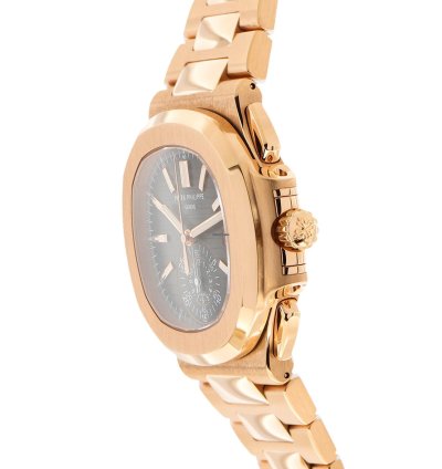 Patek Philippe Nautilus Chrono Rose Gold Ref 5980 1r-001